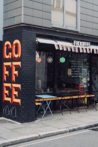 fuckcoffee coffee shop store front