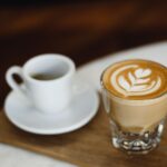 different coffee types, coffee, latte, espresso