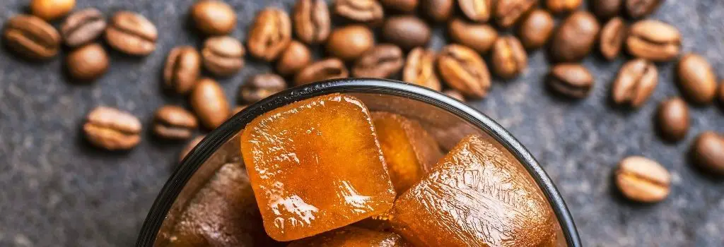 coffee ice cubes, fix weak coffee