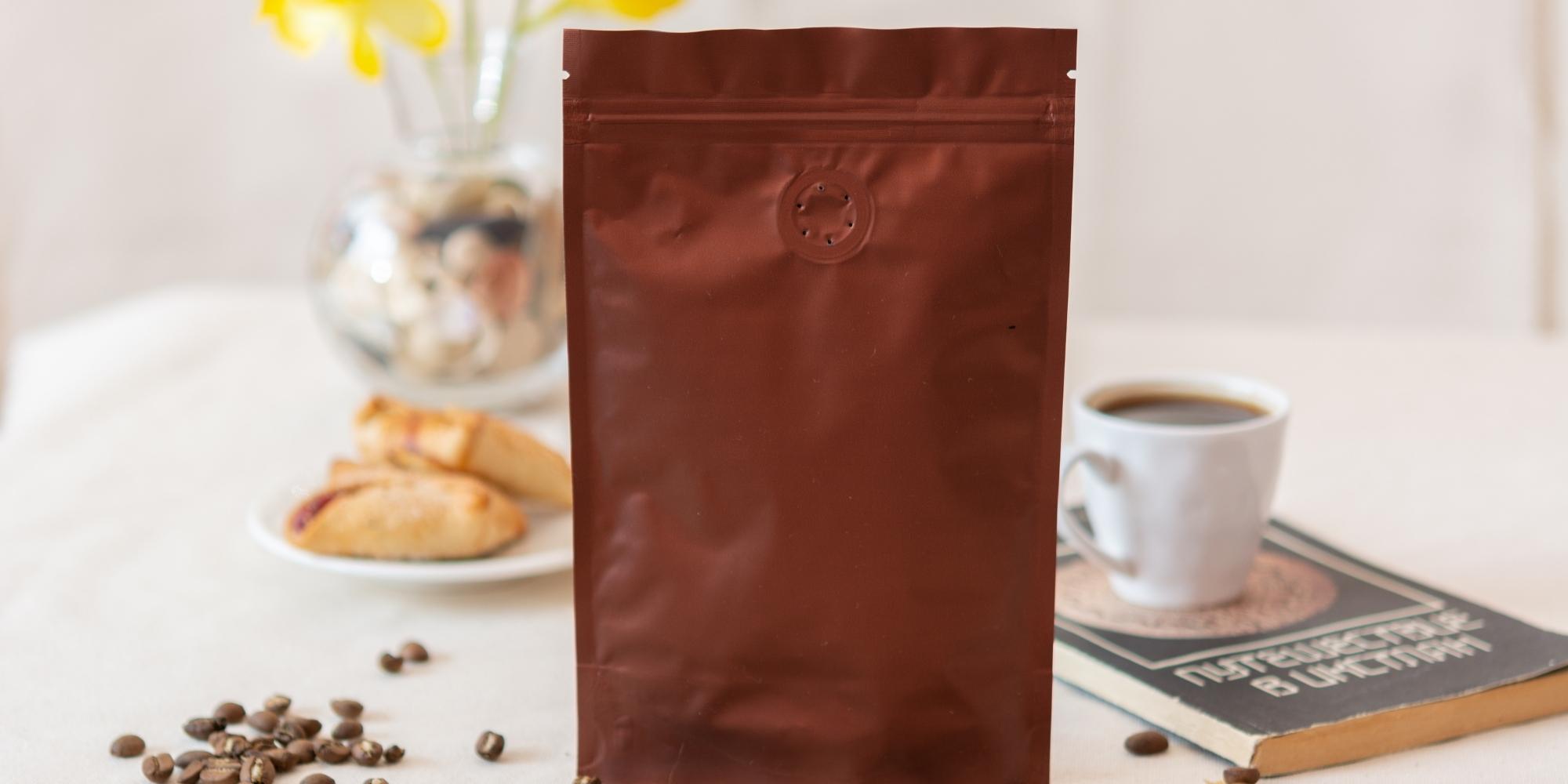 coffee bean bag, coffee bean packaging, coffee bag with holes, coffee bag valve, coffee bag holes